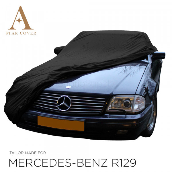 Mercedes-Benz R129 SL Wasserdichte Vollgarage - Star Cover - Spiegeltaschen