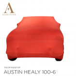 Austin-Healey 100 Autoabdeckung - Rot