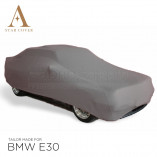 BMW 3'er Cabrio E30 Indoor Autoabdeckung - Maßgeschneidert - Silber