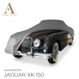 Jaguar XK150 Autoabdeckung - Maßgeschneidert - Silbergrau