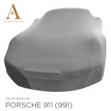 Porsche 911 991 Cabrio 2011-2018 Indoor Autoabdeckung - Silbergrau