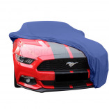 Ford Mustang VI 2014-present Autoabdeckung - Blau
