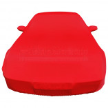 Mercedes-Benz SLK R170 Autoabdeckung - Maßgeschneidert - Spiegeltaschen -Rot