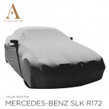 Mercedes-Benz SLK SLC R172 Autoabdeckung - Spiegeltaschen - Grau