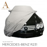 Mercedes-Benz R231 SL Wasserdichte Vollgarage - Star Cover - Militär Khaki - Spiegeltaschen