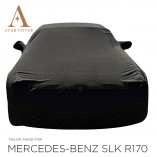 Mercedes-Benz SLK R170 Wasserdichte Vollgarage - Spiegeltaschen - Schwarz