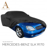 Mercedes-Benz SLK R170 Wasserdichte Vollgarage - Spiegeltaschen - Schwarz