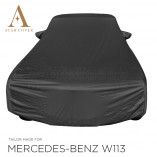 Mercedes-Benz W113 Wasserdichte Vollgarage - Star Cover - Spiegeltaschen