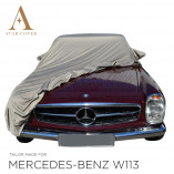 Mercedes-Benz W113 Pagode Wasserdichte Vollgarage - Star Cover - Militär Khaki