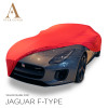 Jaguar F-type Convertible Indoor Autoabdeckung - Rot