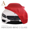 Mercedes-Benz C-Klasse Cabrio A205 Indoor Autoabdeckung - Maßgeschneidert - Rot