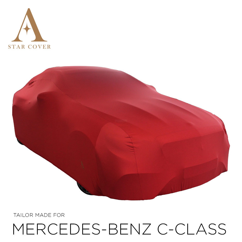 Mercedes-Benz C-Klasse Cabrio A205 Indoor Autoabdeckung - Maßgeschneidert -  Rot