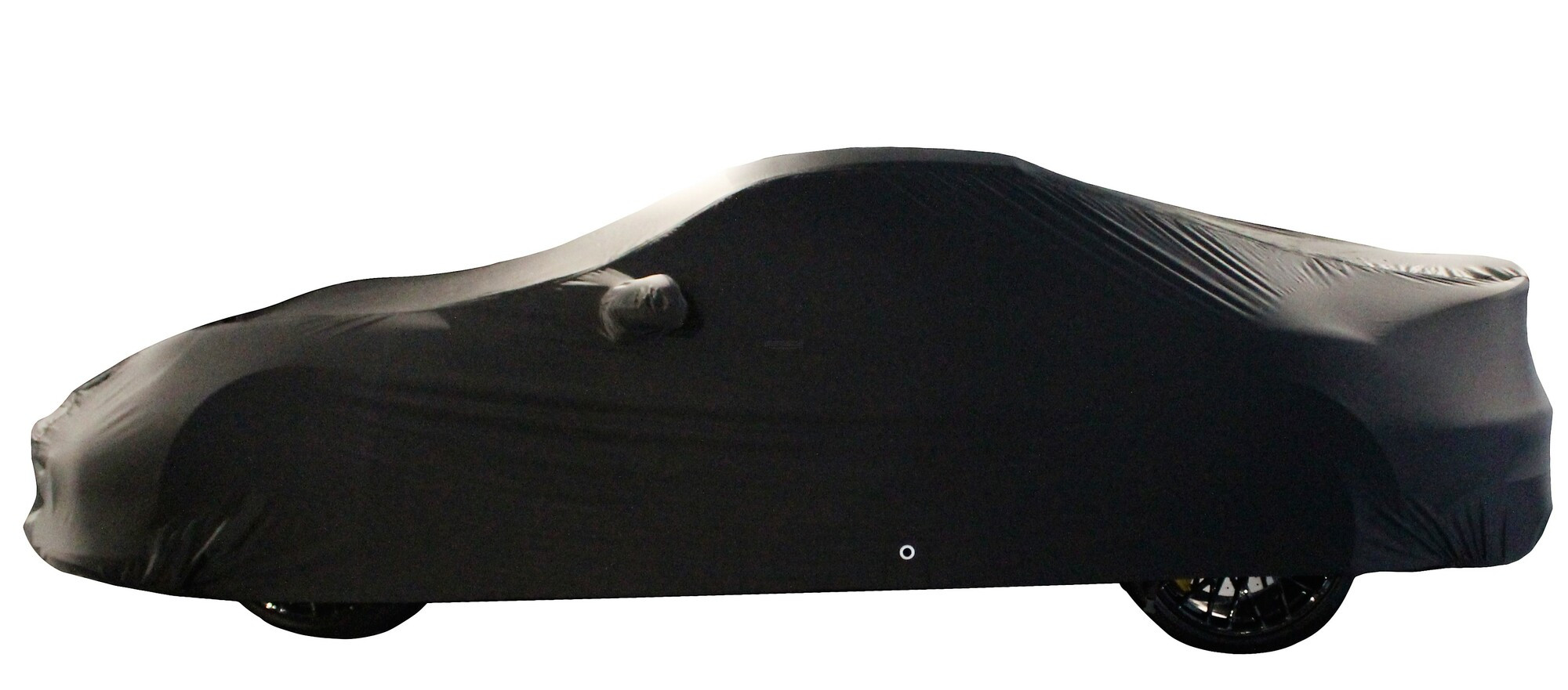 Car-Cover Satin Black mit Taschen für Spiegel und Spoiler für Porsche 911  Turbo G-Model