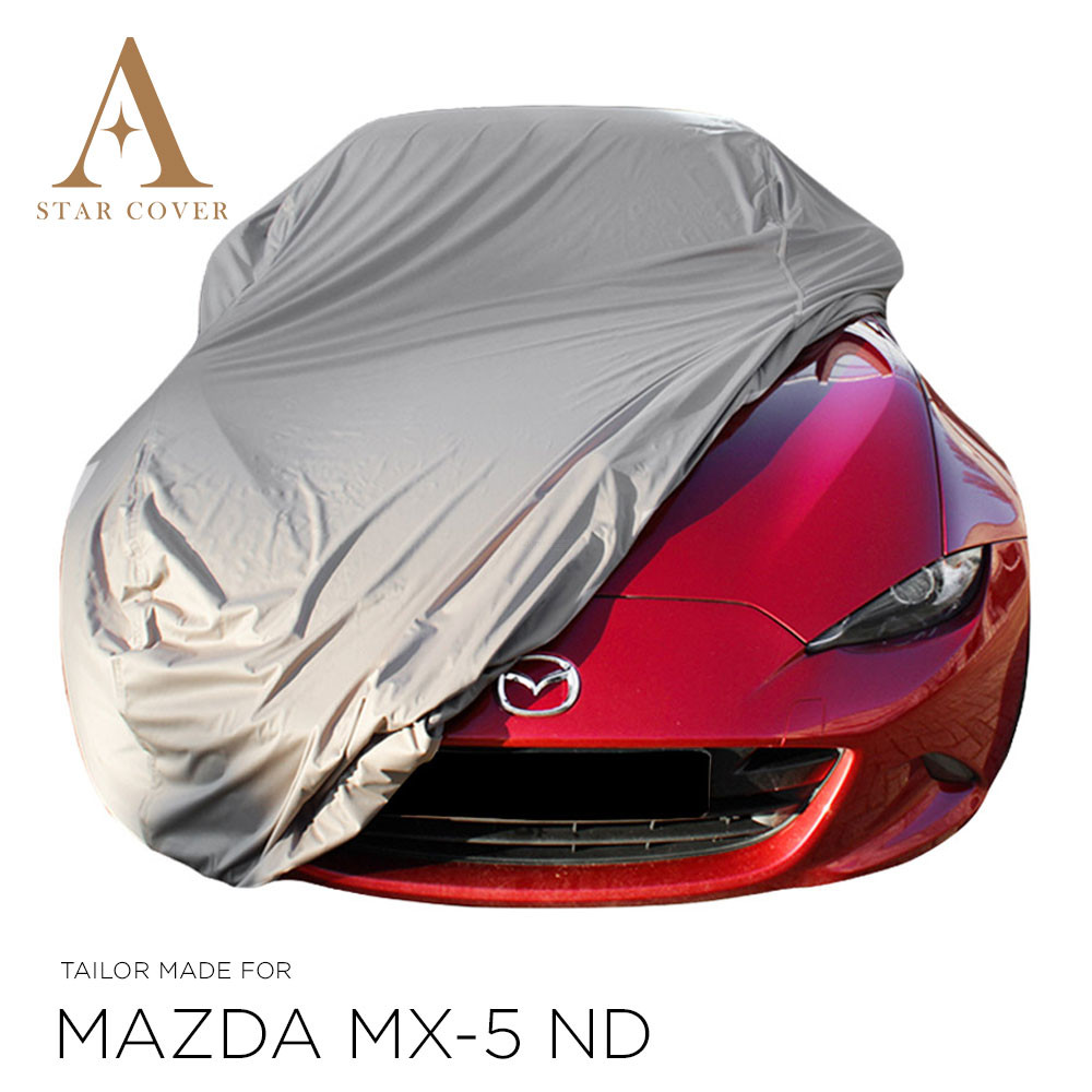Autoabdeckung Outdoor für Mazda MX5 Miata, Auto Abdeckplane Wasserdicht,  Autogarage Abdeckung, Autoplane Atmungsaktiv, Uv Beständig, Reißfest Und  Langlebig (Color : D, Size : Single Layer) : : Auto & Motorrad