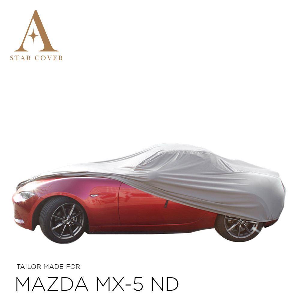 Star Cover AUTOABDECKUNG ROT Mazda MX-5 ND SCHUTZHÜLLE ABDECKPLANE  SCHUTZDECKE VOLLGARAGE : : Auto & Motorrad