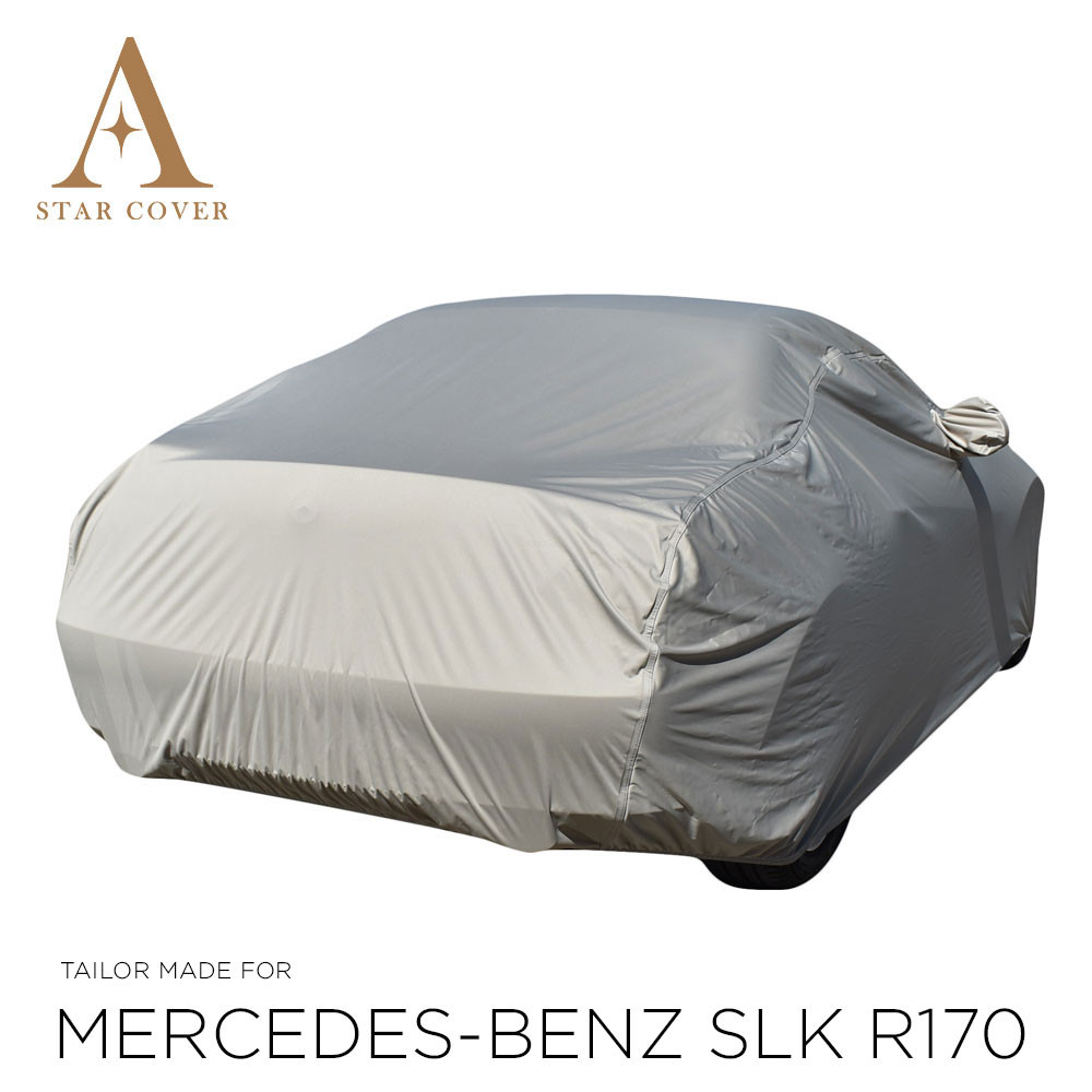 AUTOABDECKUNG GRAU Mercedes-Benz SLK-Class (R170) SCHUTZHÜLLE ABDECKPLANE :  : Auto & Motorrad
