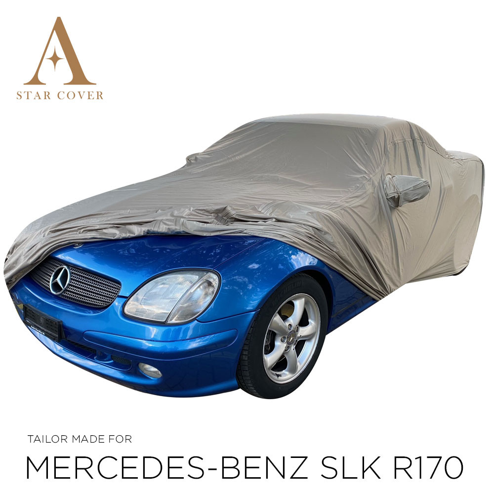 AUTOABDECKUNG GRAU Mercedes-Benz SLK-Class (R170) SCHUTZHÜLLE ABDECKPLANE :  : Auto & Motorrad