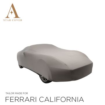 Ferrari California T Autoabdeckung - Maßgeschneidert - Silbergrau