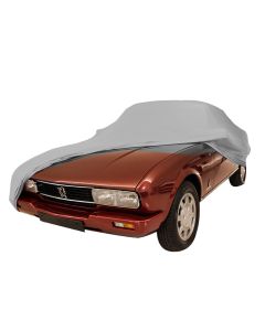 Peugeot 504 Cabrio Indoor Autoabdeckung - Maßgeschneidert - Silbergrau